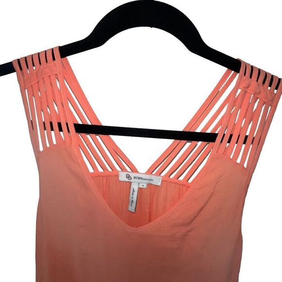 BCBG, Women's, Silk Camisole Tank w/ Arm Detail, S - Picture 1 of 9